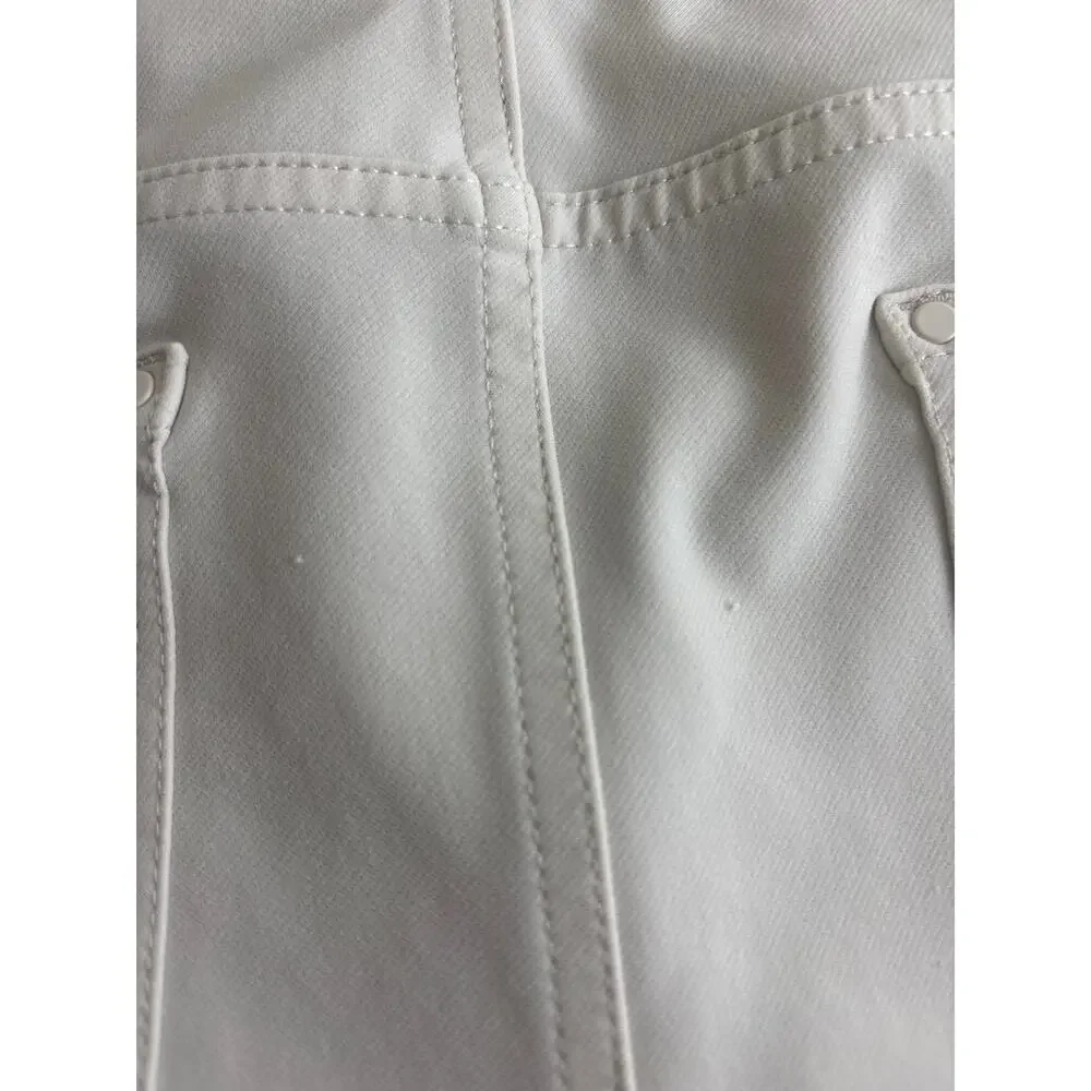 Chico’s Off White Dress Pants Trousers Straight Leg Size 14R
